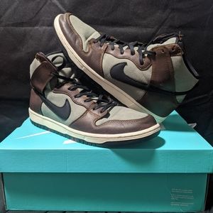 Nike SB Dunk High Pro "Baroque Brown" Size 10.5 M